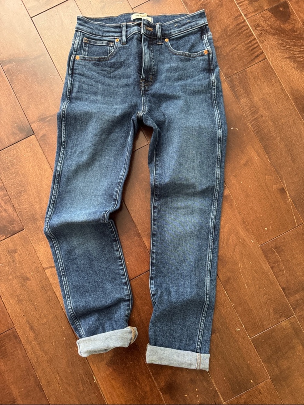 Madewell stovepipe jeans